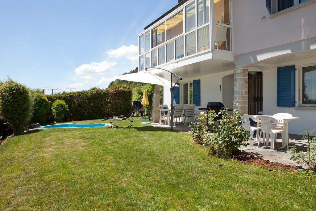 Alpes Et Lac La Neuveville Exterior foto